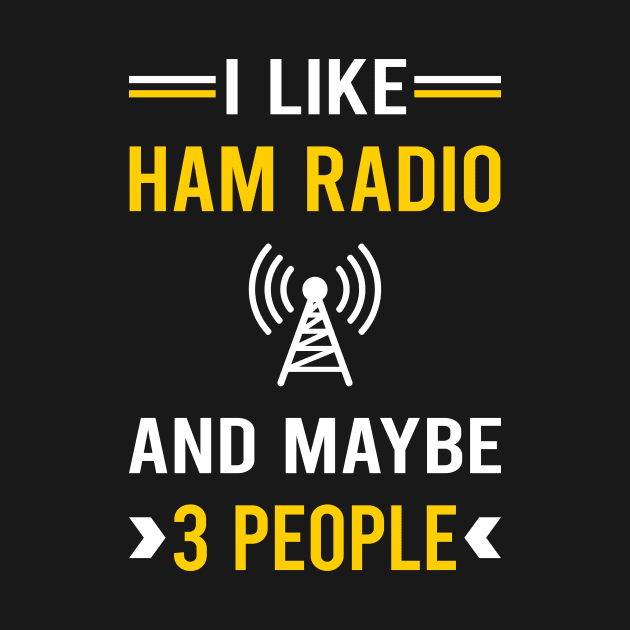 3 People Ham Radio Amateur Radio by Good Day