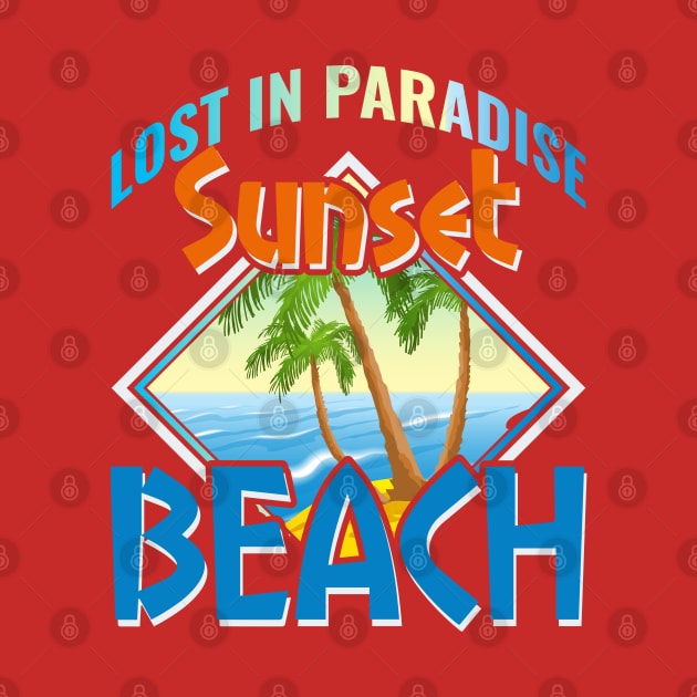 Lost in Paradise T-shirt by Kingdom Arts and Designs