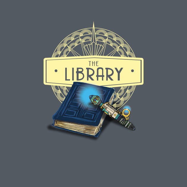 THE LIBRARY by KARMADESIGNER T-SHIRT SHOP