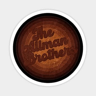 The Allman Brothers - Vintage Style Magnet