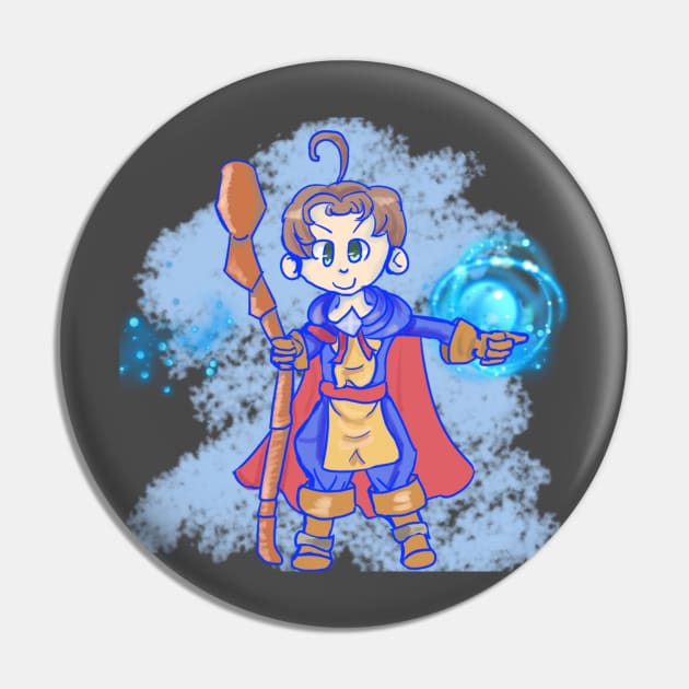 Questing Mage Pin by shirohime