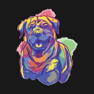 Rottweiler Watercolor T-Shirt