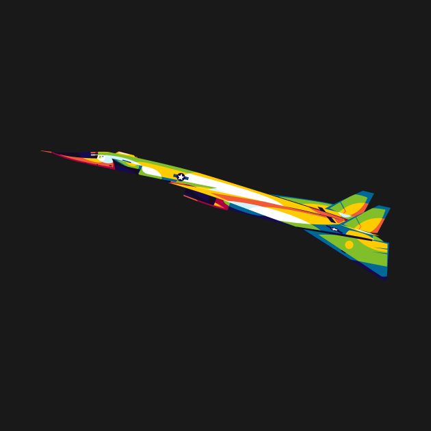 XB-70 in Pop Art by wpaprint