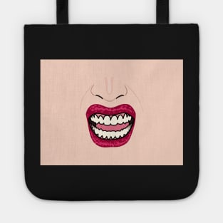 Sasha Velour Mouth Tote