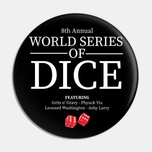 World Series of Dice Pin