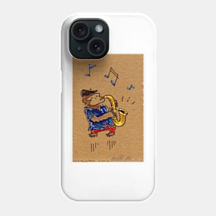 Ape Jazz Saxaphone Player Phone Case