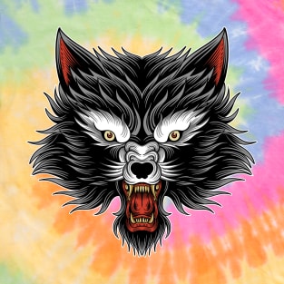 Head of wolf black and white T-Shirt