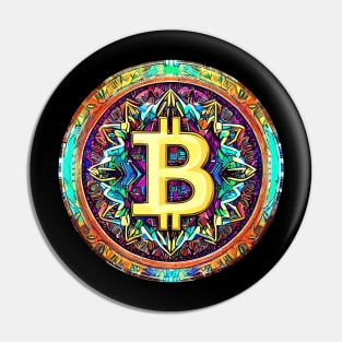 Bitcoin Mosaic Pin