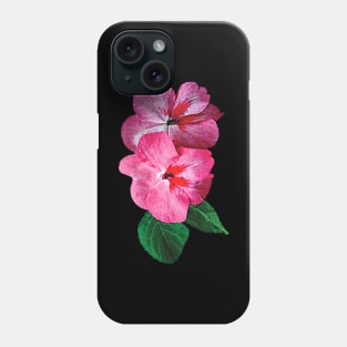 Impatiens - Pink Impatiens Phone Case