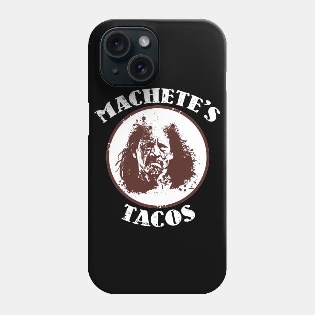 MACHETE'S TACOS Phone Case by KARMADESIGNER T-SHIRT SHOP