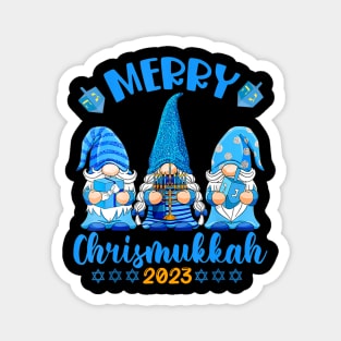 Gnomes Merry Chrismukkah Magnet