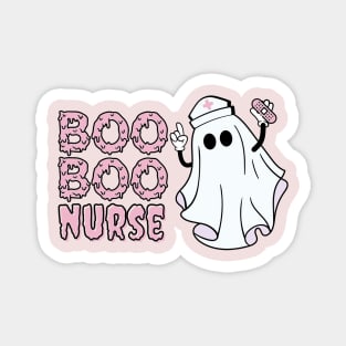 Boo Boo Nurse Halloween Pun Design Magnet