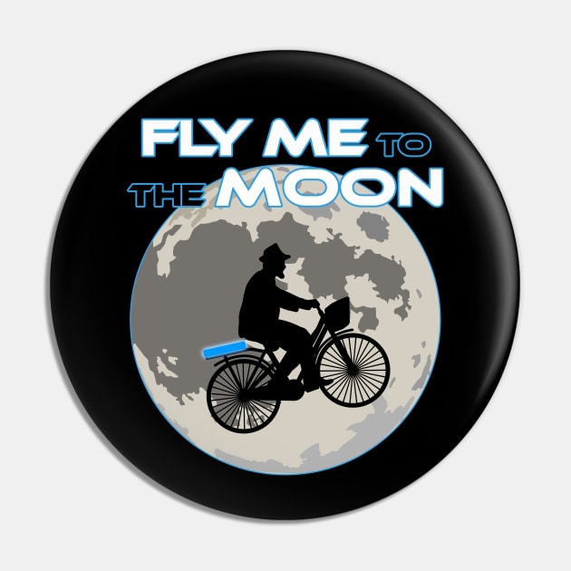 Fly me to the moon Pin by NicGrayTees