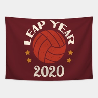 Leap Year 2020 Volleyball Tapestry