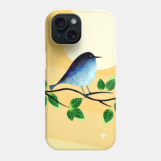 Bluebird Phone Case by Scratch