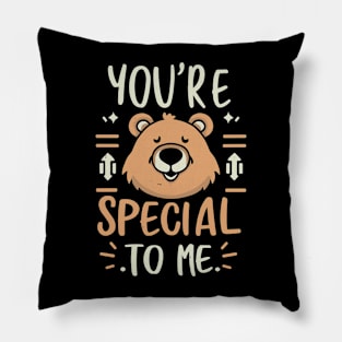 You're Beary Special to me Pillow