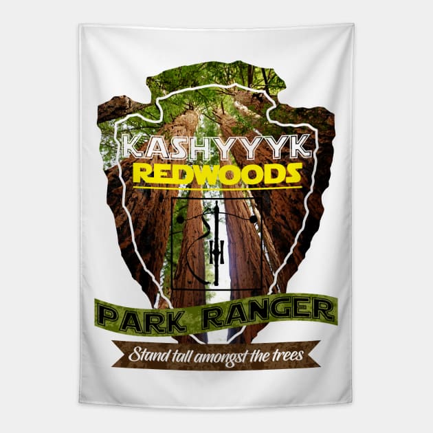 Kashyyyk Park Ranger Tapestry by remarcable