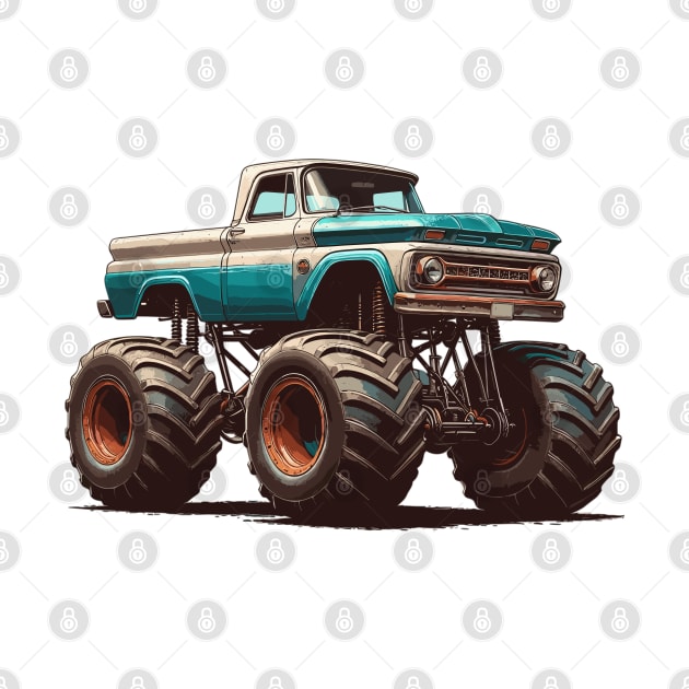 Monster Truck by Vehicles-Art