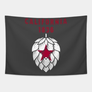 California State Flag 1835 - United States of Craft Beer Tapestry