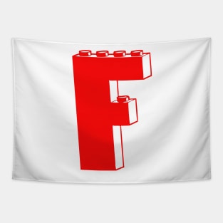 THE LETTER F, Customize My Minifig Tapestry