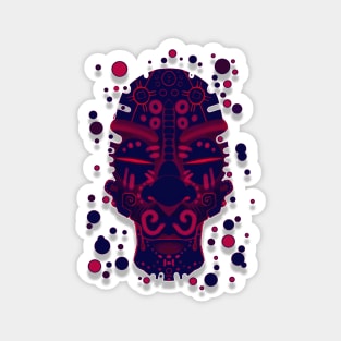 African Tribal Mask Mystics -6 Magnet