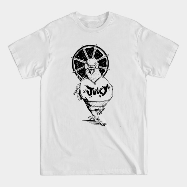 Discover Juicy Pigeon B+W - Pigeon - T-Shirt