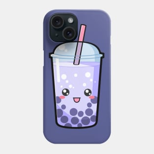 Kawaii Boba Tea Blue - Anime Shirt Phone Case