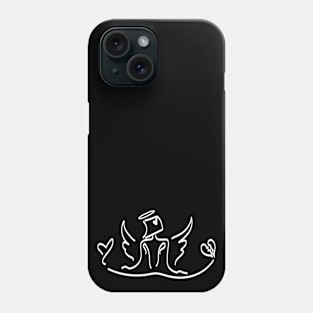 Good evil angel Phone Case