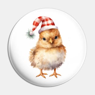 Christmas chicken Pin