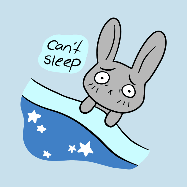 Can't Sleep Bunny by saradaboru