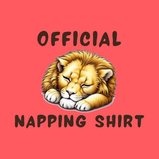 Official napping shirt by IOANNISSKEVAS