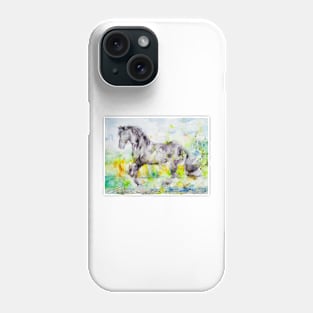 WATERCOLOR HORSE .6 Phone Case