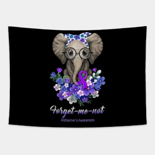 alzheimers warrior unbreakable Tapestry