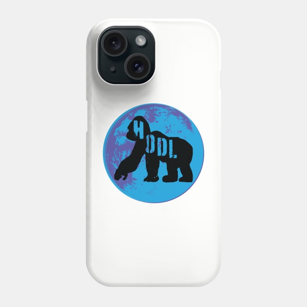 Blue Moon HODL Ape Super Moon Ape  Version Phone Case by pelagio