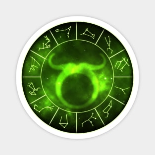 Taurus Zodiac Sign Magnet