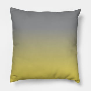 Ombre | Gradient Colors | Gray and Yellow | Color Trends | Fashion Colors | Pillow