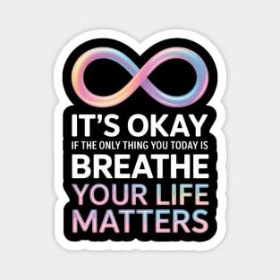 Your Life Matters Suicide Prevention Awareness Stay Magnet