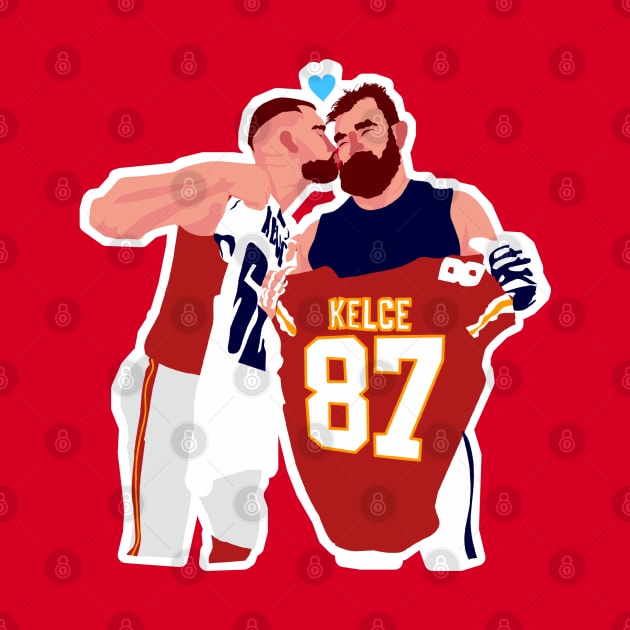 Travis KELCE x Jason KELCE - RED by Mic jr