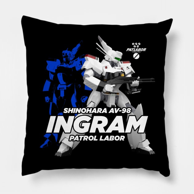 INGRAM AV-98 Pillow by eternal sunshine