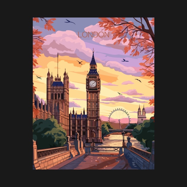 London, England, Big Ben, Travel Print, Travel Wall Art, Travel Home Décor, Travel Gift Art by TripleTravelArt