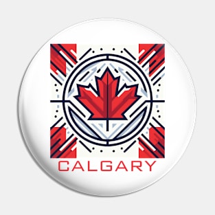 Calgary Alberta Canada Pin