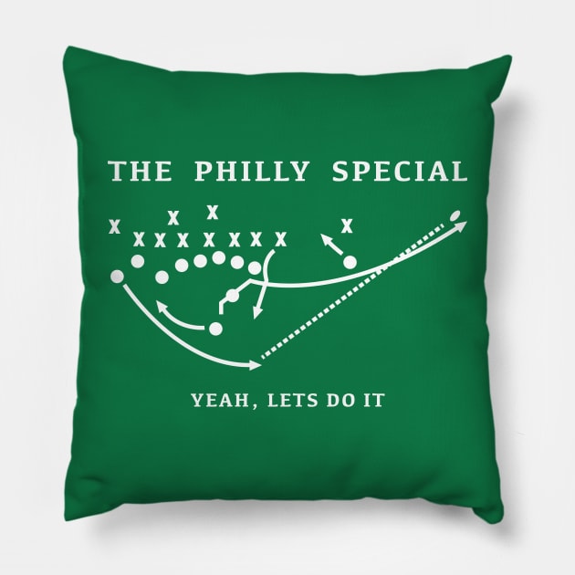 The Philly Special, Let's Do It! Pillow by generationtees