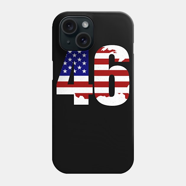 46 President Inauguration 2021 Gift Phone Case by Theretrotee