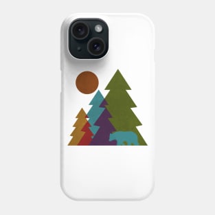 pine trees Phone Case