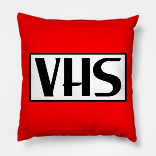 VHS logo Pillow