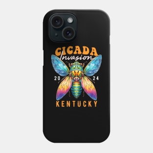 Cicada Invasion Kentucky 2024 Insect Broods Xix And Xiii Phone Case