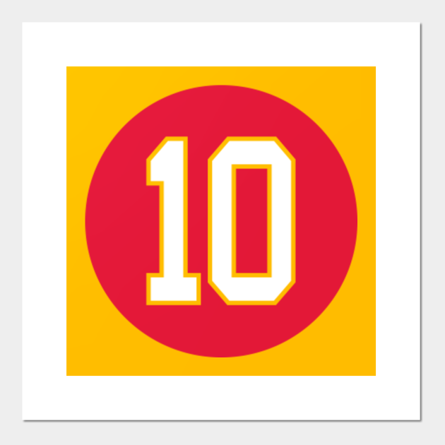 Tyreek Hill Kansas City Chiefs Number 10 Jersey Inspired ...