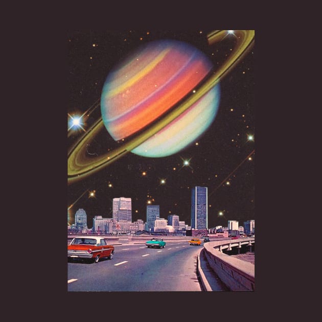 Saturn Highway v2 by linearcollages