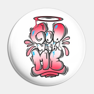 GOD WITH ME APPAREL Pin