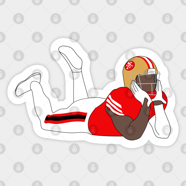 samuel is relaxing - Deebo Mvp Football - Sticker